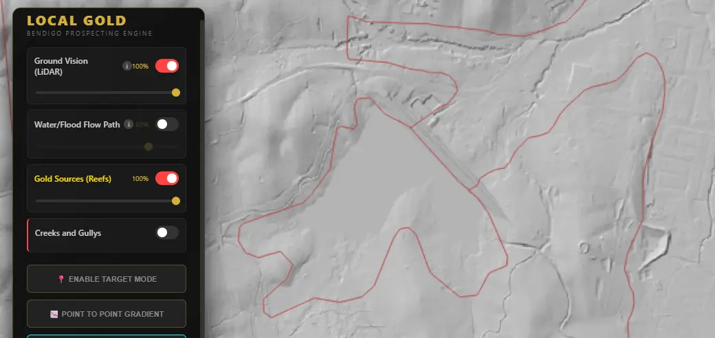Historic quartz reefs